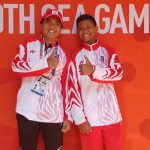 Rifqi dan Aubrey Berjaya di Metalic Silhoutte SEA Games 2019