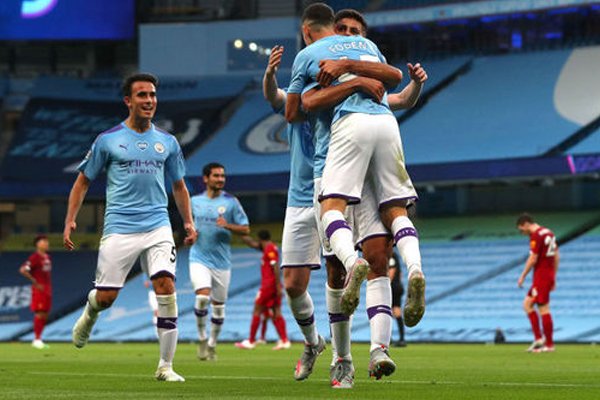 Manchester City Melibas Liverpool 4-0 - iMSPORT