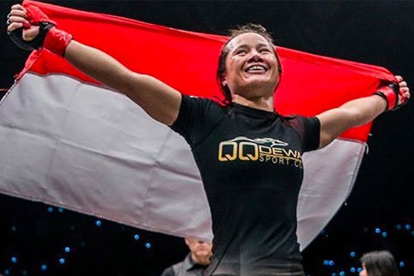 Priscilla Hertati Hadapi Petarung Cina di MMA ONE Championship - iMSPORT