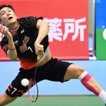 Kento Momota Sukses di Penampilan Perdananya Usai Kecelakaan - iMSPORT