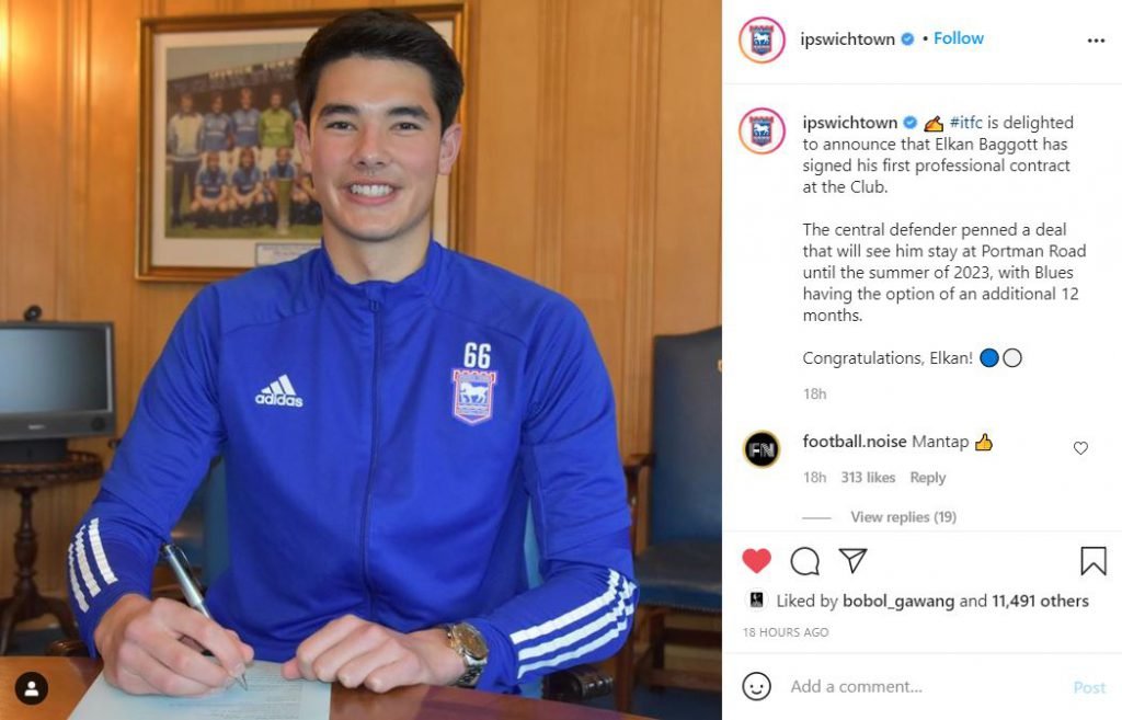 elkan baggot ipswich town - iMSPORT.TV