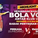 Kejurnas Bola Voli Antar Klub U-17 Indoor 2021 PERKASA vs ELEKTRIK PLN SULUT (Highlight) - iMSPORT.tv