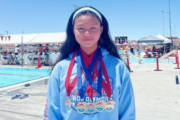 Fidelya Meisya Al-Gozaly Pecahkan Rekor Renang Summer Junior Olimpic Pasific 2022, Incaran Amerika - iMSPORT.TV