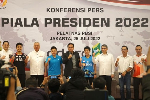 PBSI Gelar Piala Presiden Bulu Tangkis 2022 Berhadiah 1 Miliar Lebih - iMSPORT.TV