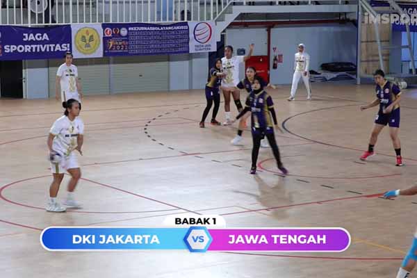 Kejuaraan Nasional Bola Tangan 2022 DKI Jakarta vs Jawa Tengah (Highlights) - iMSPORT.TV