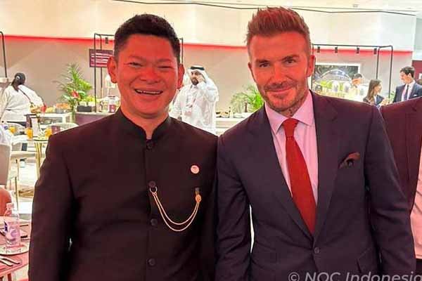 Putra David Beckham Janji Hadiri World Beach Games 2023 di Bali - iMSPORT.TV