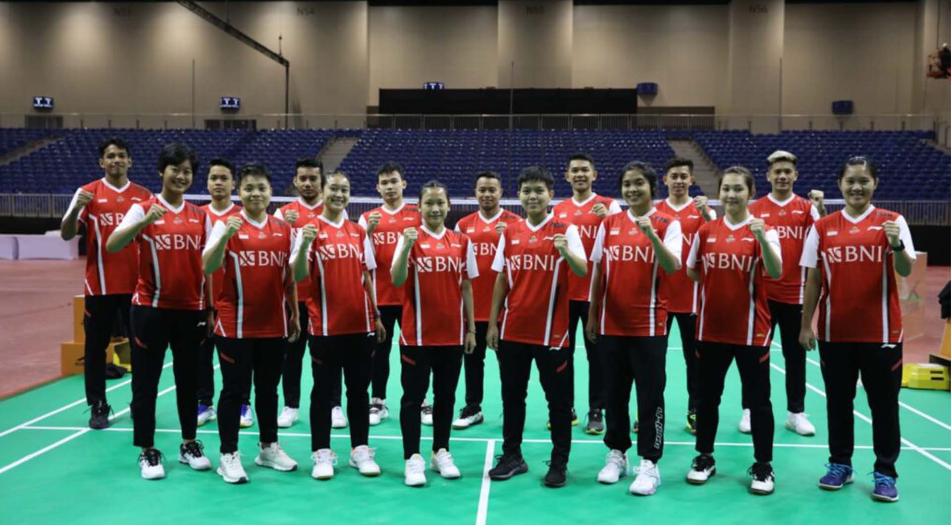Tim Indonesia di Badminton Asia Mixed Team Championship 2023