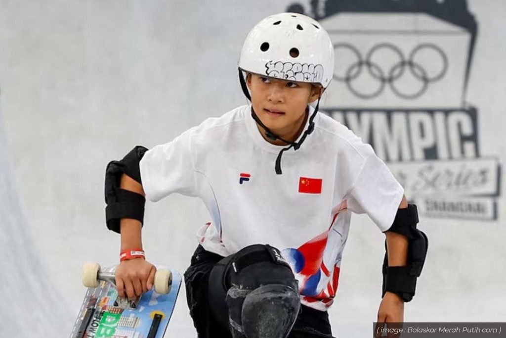 Atlet termuda Zheng Haohao di Olimpiade Paris 2024 - iMSPORT.TV