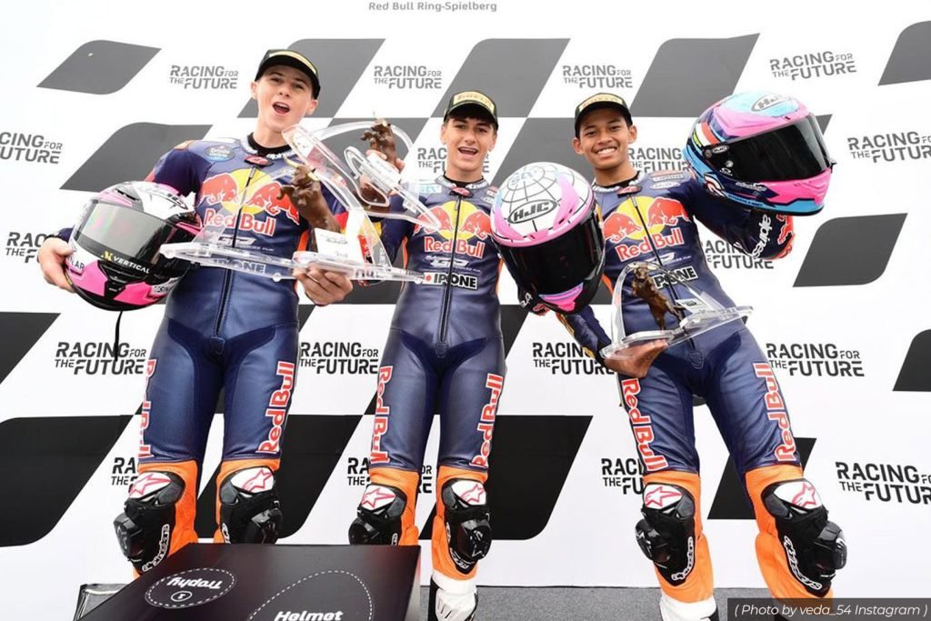 prestasi veda ega pratama Eropa Red bull Rookies 2024 - iMSPORT.TV