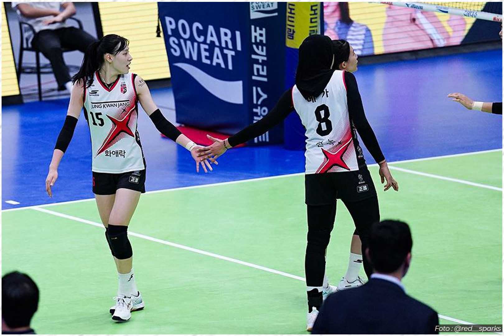 Liga Voli Korea Selatan; Red Sparks vs Pinks Spides, Tak Ada Nama Megawati - IMSPORT.TV