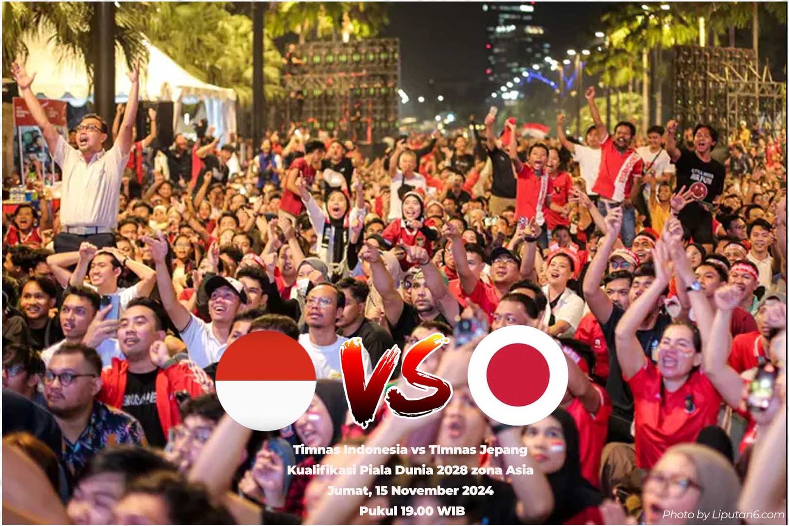 Lokasi Nobar Timnas Indonesia vs Jepang di Indonesia - iMSPORT.TV