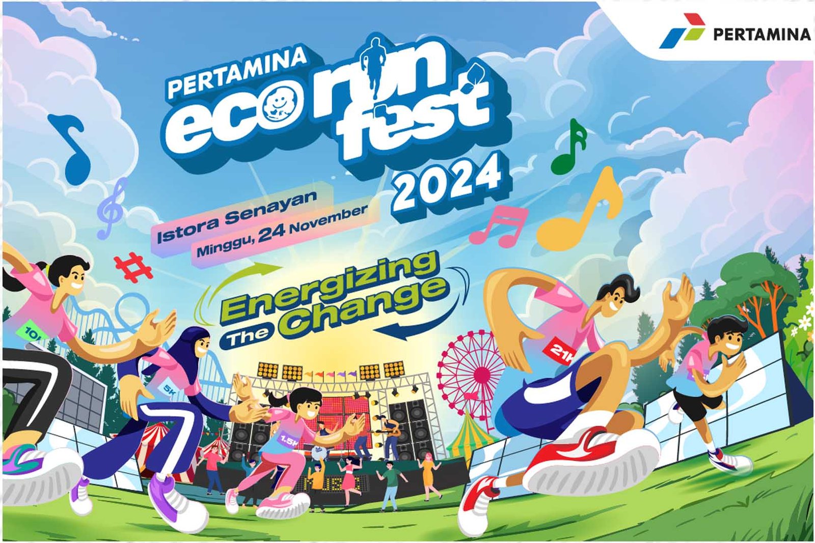 Pertamina Eco RunFest 2024, Ajang Lari Ramah Lingkungan dengan Karbon Netral - iMSPORT.TV
