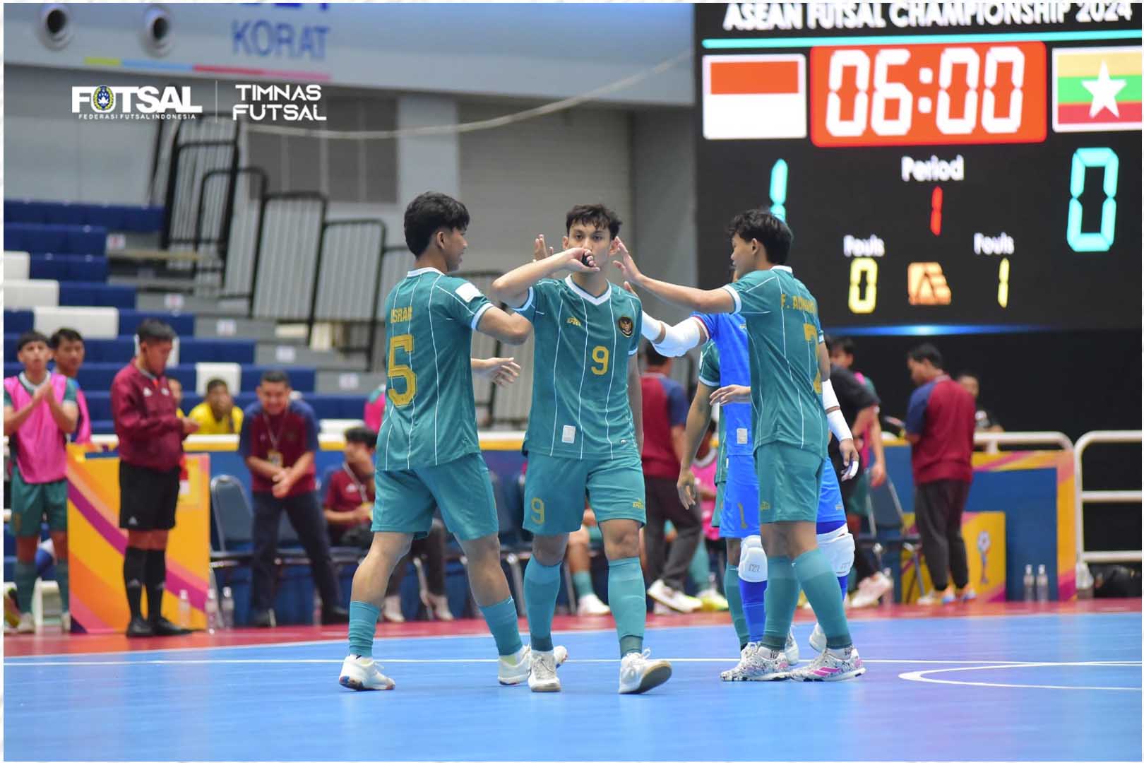 Timnas Futsal Indonesia Kunci Juara Grup Piala AFF Futsal 2024 - iMSPORT.TV