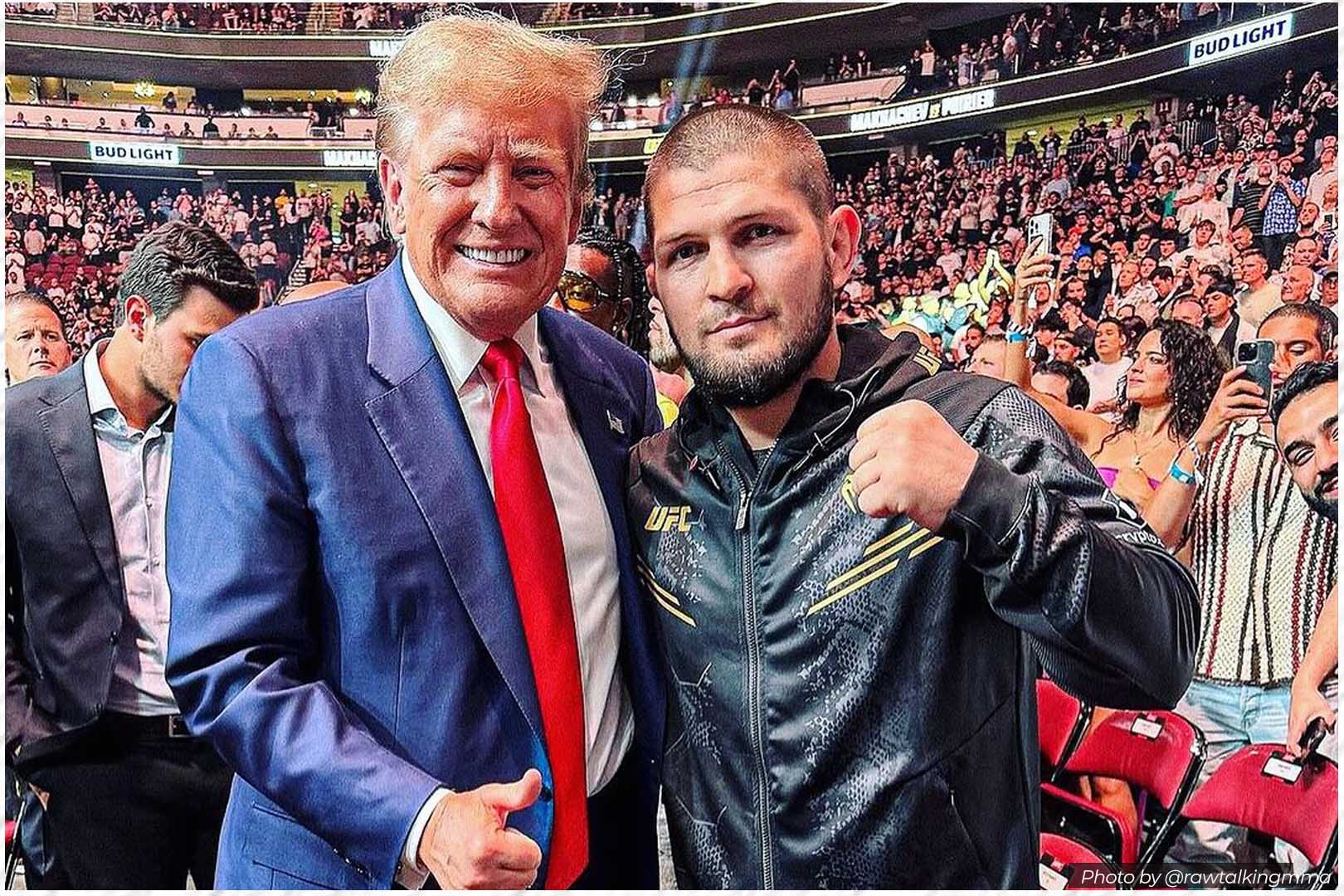 Trump Janji ke Khabib untuk Hentikan Serangan Israel ke Palestina - iMSPORT.TV