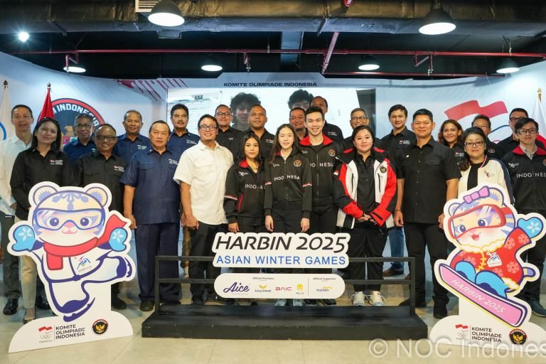 NOC Indonesia kukuhkan timnas Indonesia untuk Asian Winter Games 2025