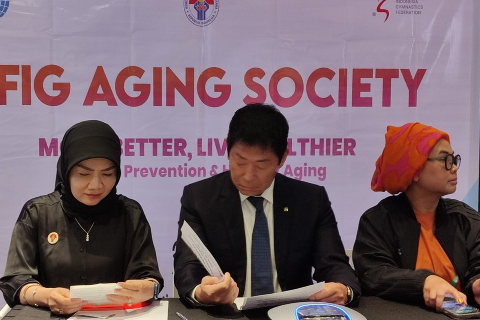 Persani Awali Publikasi Kejuaraan Dunia Gymnastik dengan FIG Aging Society - iMSPORT.TV