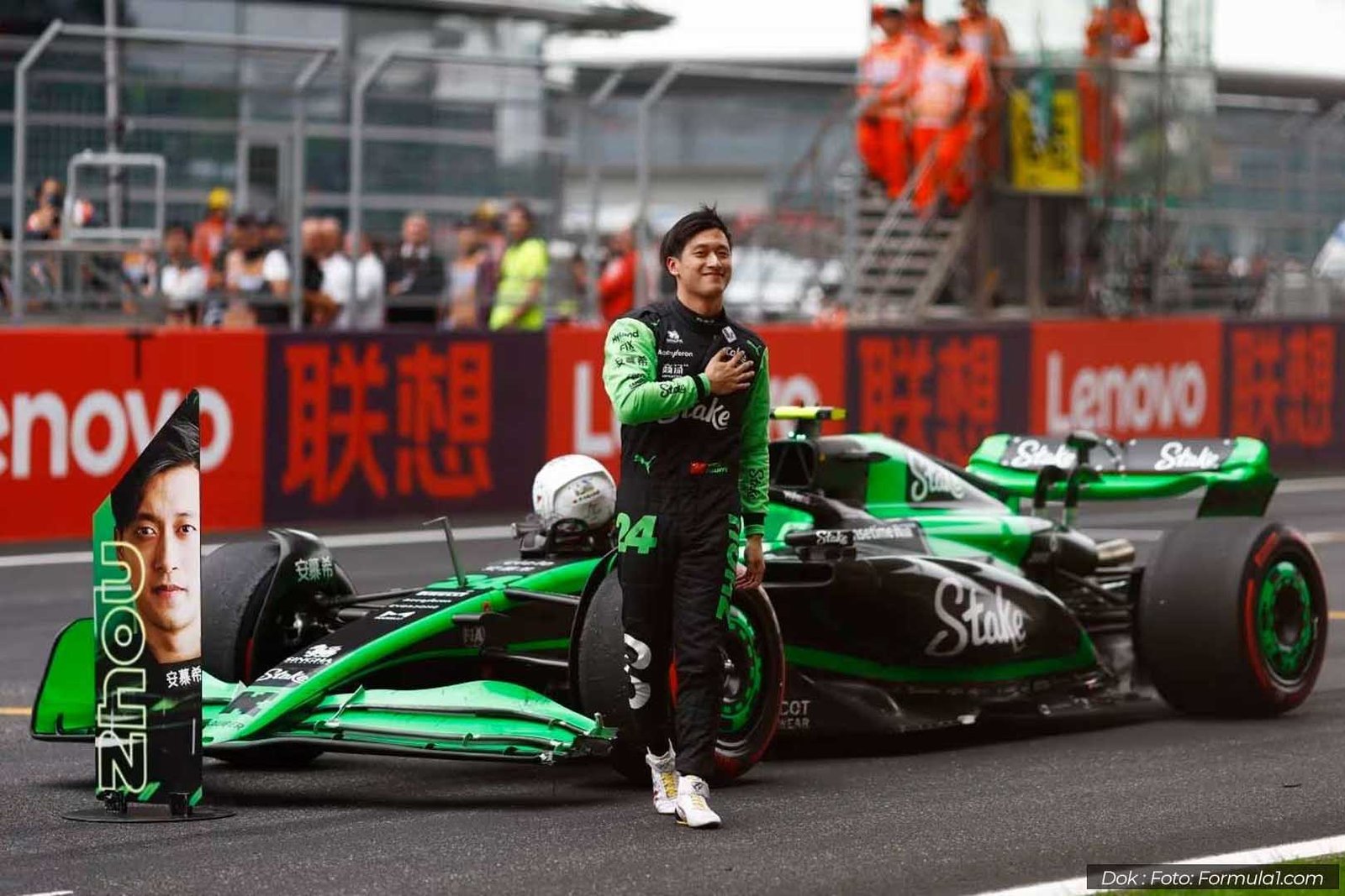 Zhou Guanyu jadi Pembalap Formula 1 asal China Pertama - iMSPORT.TV