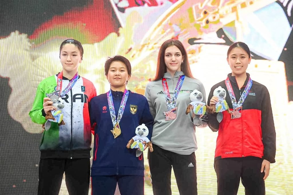 Zaskia Putri Rebut Juara Dunia Karate di UEA - iMSPORT.TV