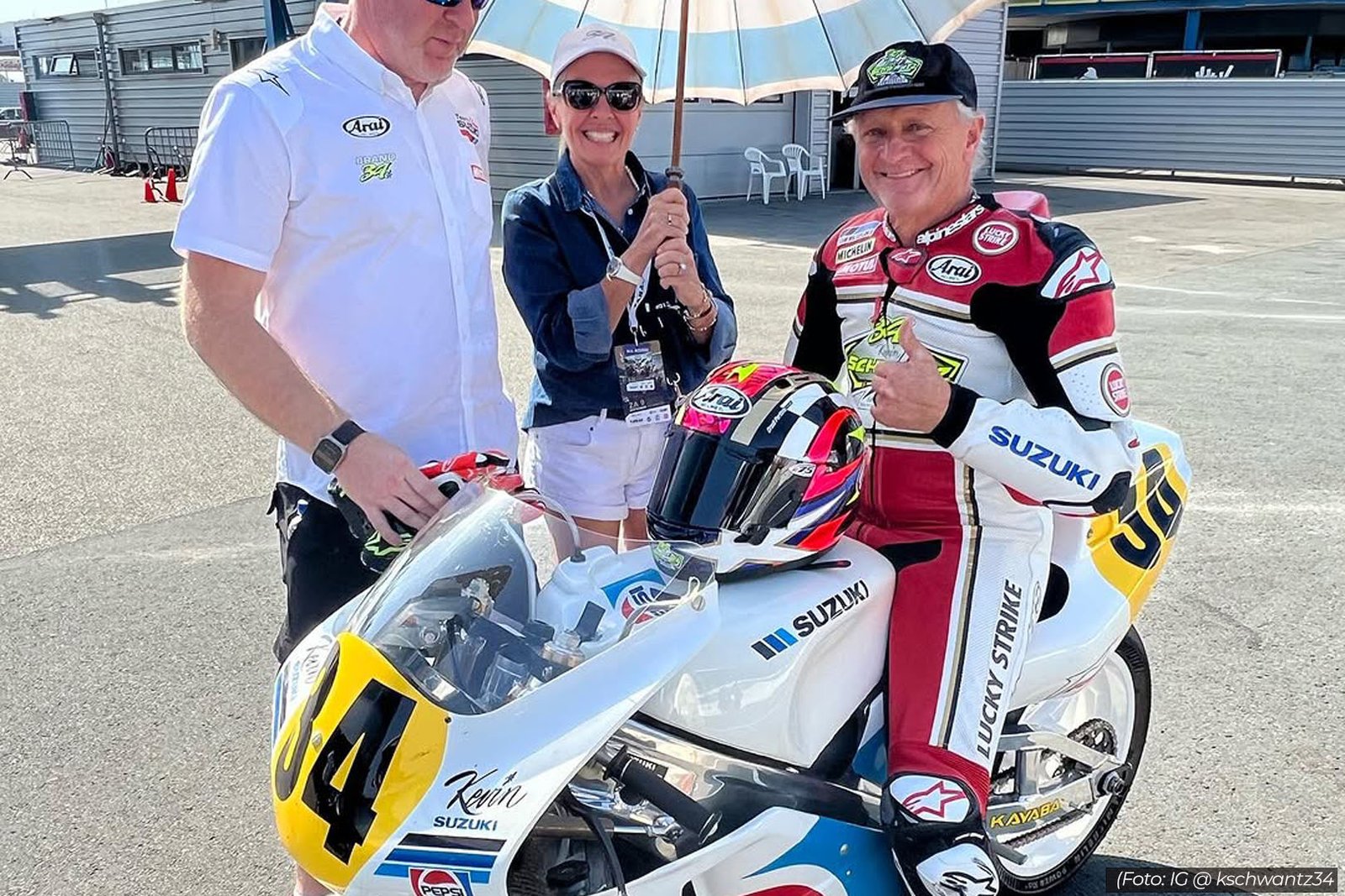 GP Amerika Legenda MotoGP Kevin Schwantz Jadi Analis - iMSPORT.TV