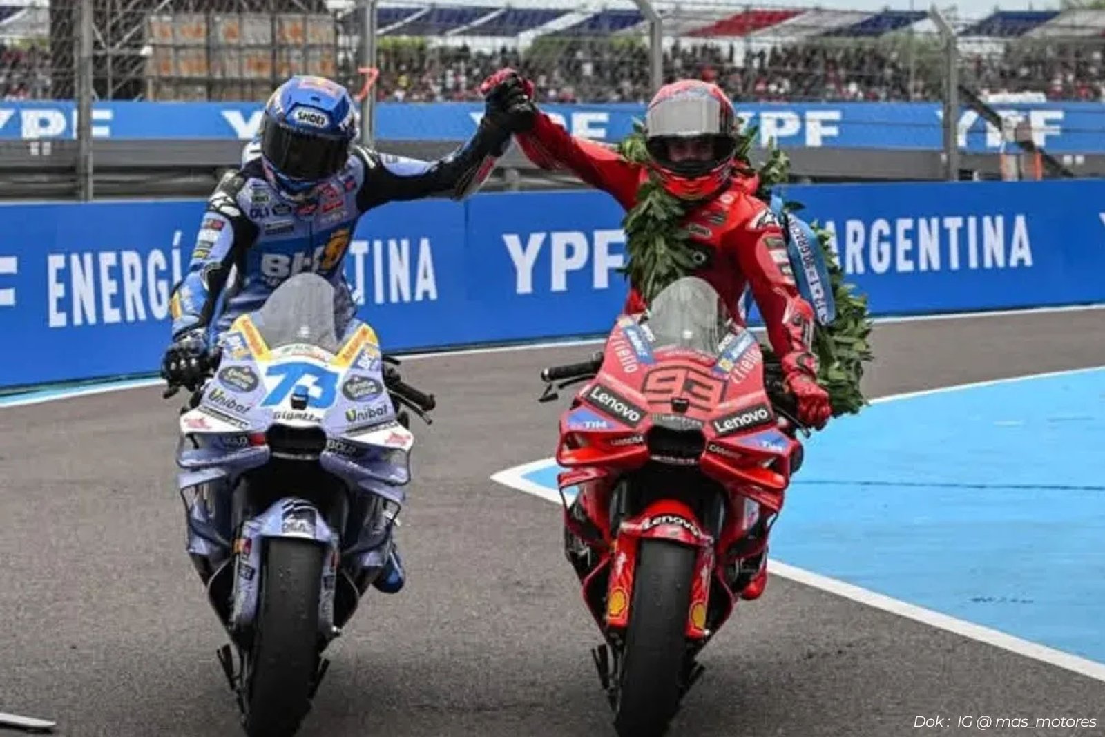 MotoGP Argentina 2025 : Marc Marquez Juara Usai Duel Sengit Lawan Alex - iMSPORT.TV