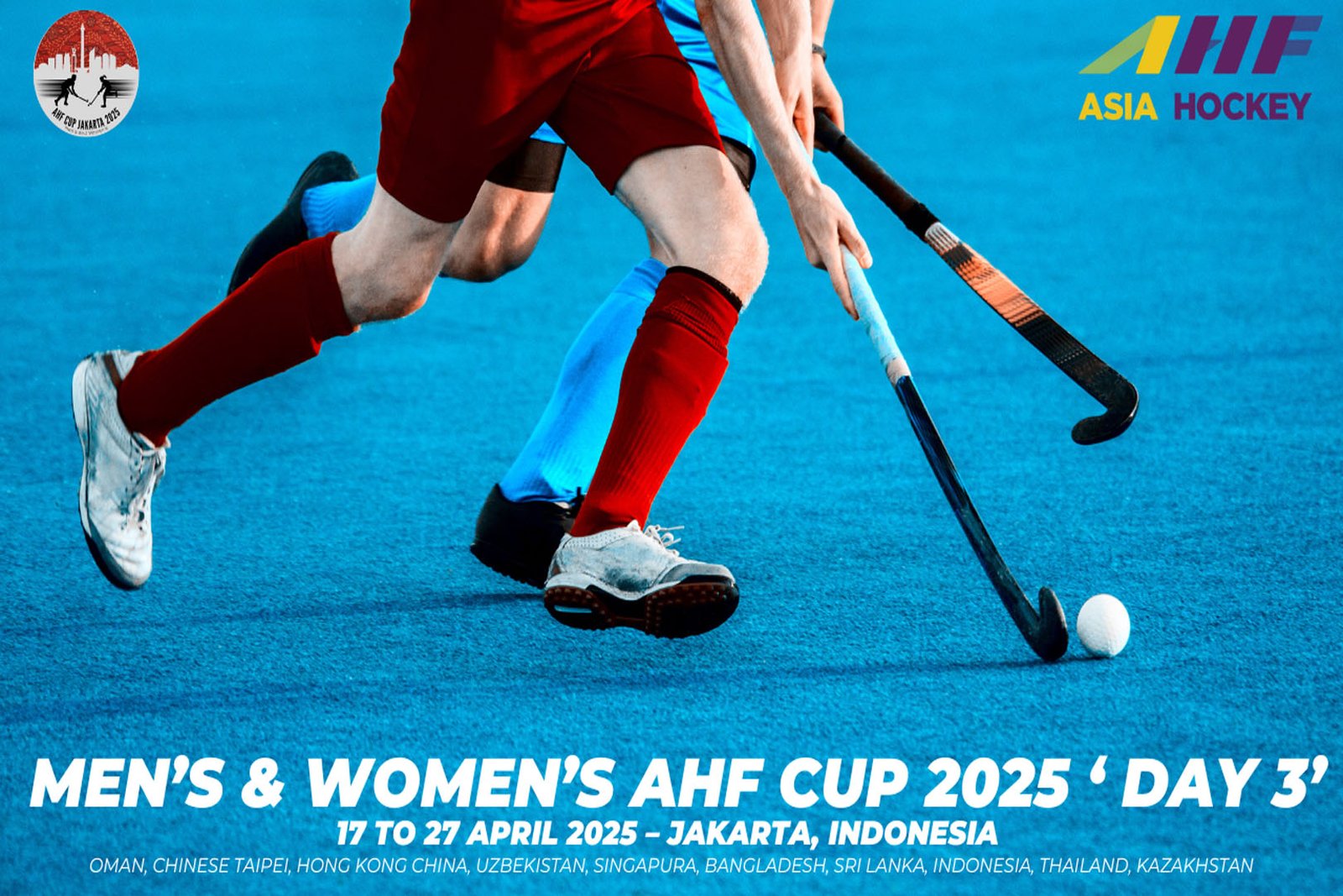 Jadwal dan Hasil AHF Cup 2025 Jakarta Hari Ketiga, Sabtu, 19 April 2025 - iMSPORT.TV