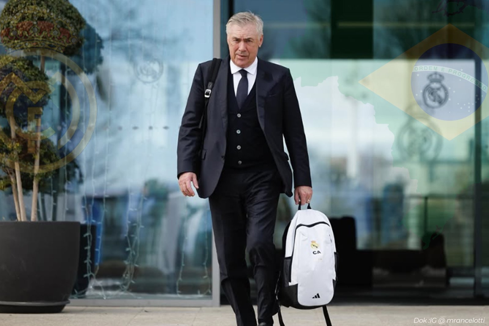 Fantastis! Resmi Latih Brasil, Carlo Ancelotti dapat kontrak Mewah dan Jet Pribadi - iMSPORT.TV