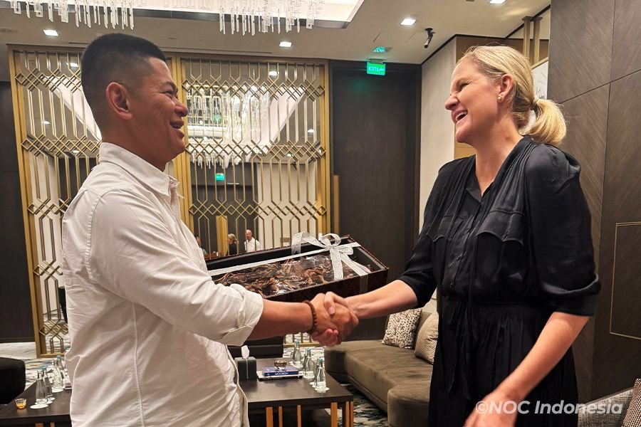 Jalin Kerjasama, NOC Indonesia Temui Presiden IOC Terpilih Kirsty Coventry - iMSPORT.TV