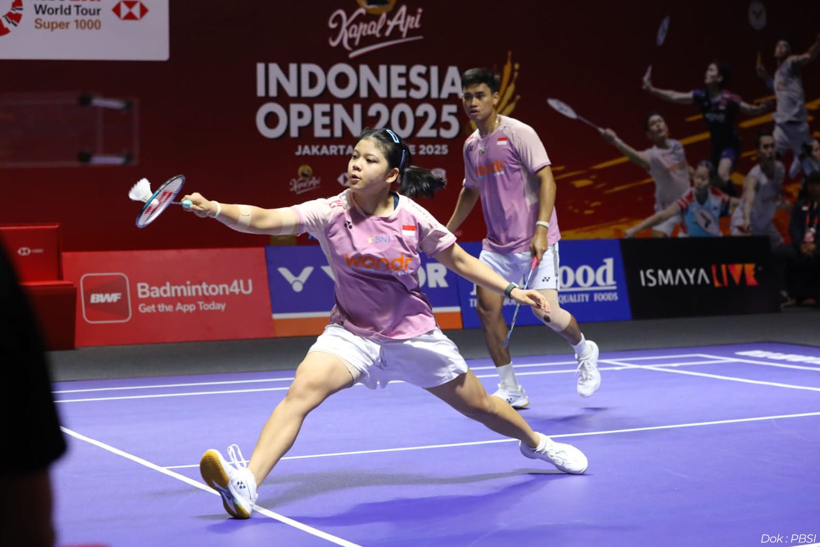 KAPAL API Indonesia Open 2025 : Jafar/Felisha melangkah, Meilysa/Rachel terhenti - IMSPORT.TV