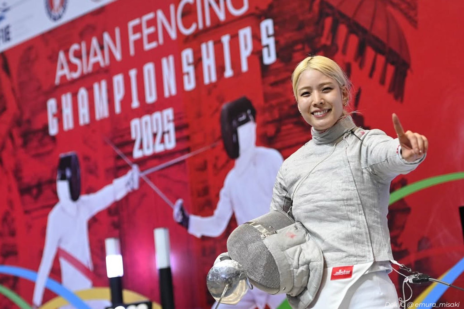 Misaki Emura Lanjutkan Dominasi Anggar Jepang di Kejuaraan Asia 2025