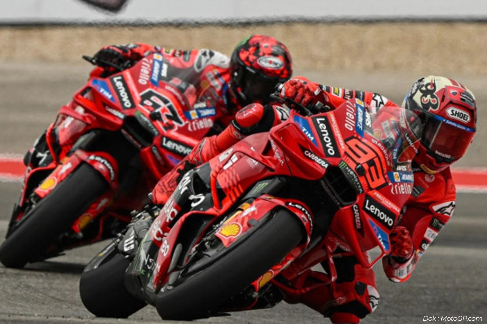 Ada Peringatan dari Francesco Bagnaia Kepada Marc Marquez Jelang MotoGP Ceko 2025 - iMSPORT.TV