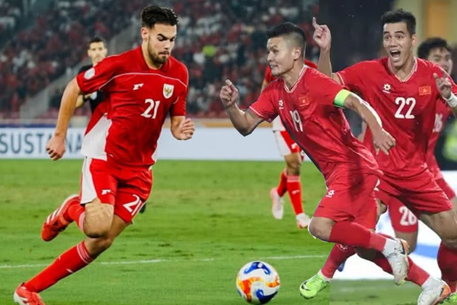 Head to Head Timnas U23 Indonesia vs Vietnam - iMSPORT.TV