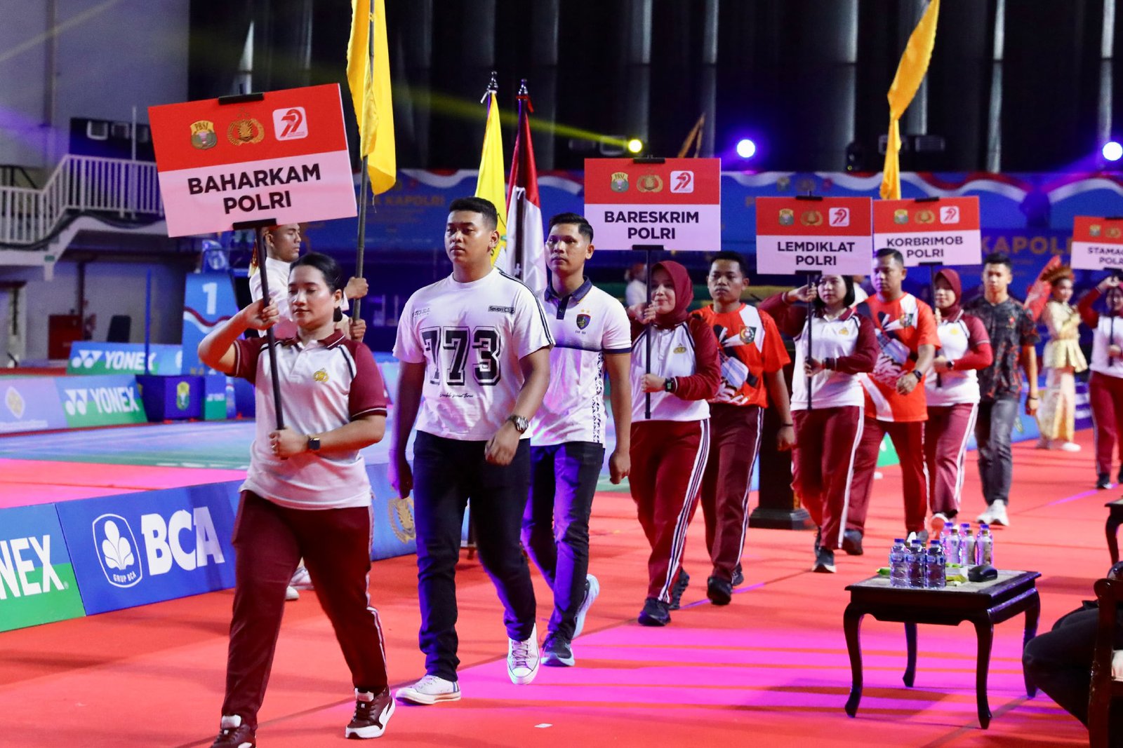 Kejuaraan Bulutangkis Piala Kapolri 2025 Resmi Dibuka