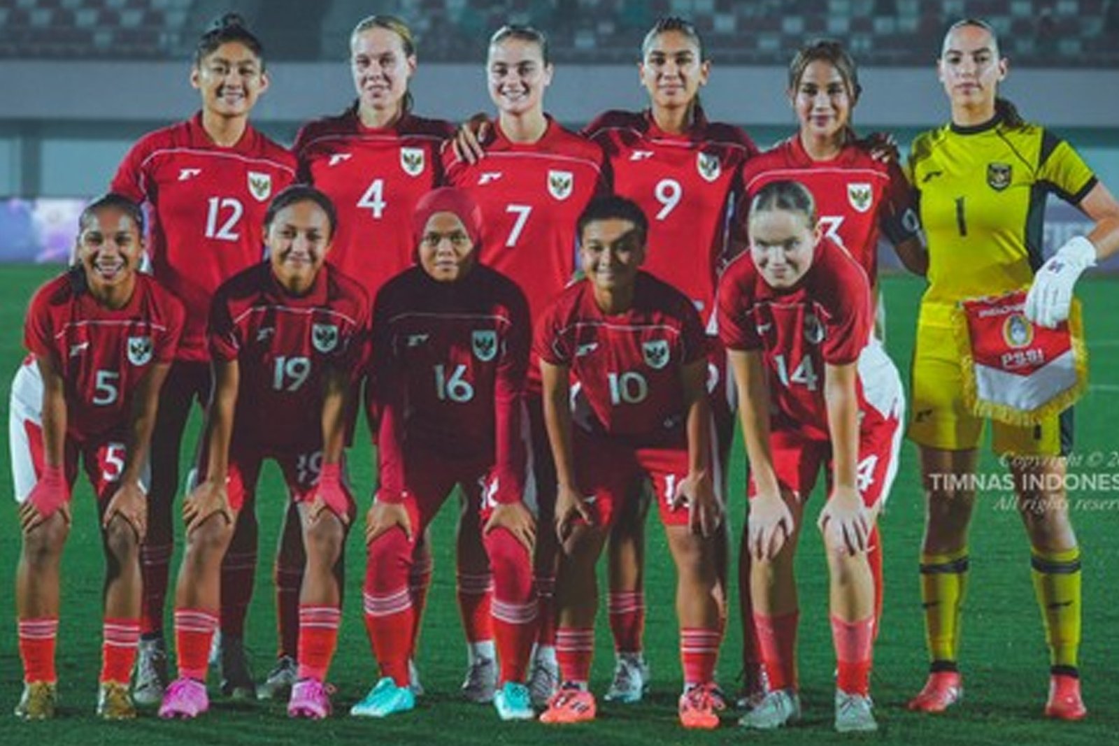 Kualifikasi Piala Asia Wanita 2026 Indonesia vs Pakistan, Wajib Menang!