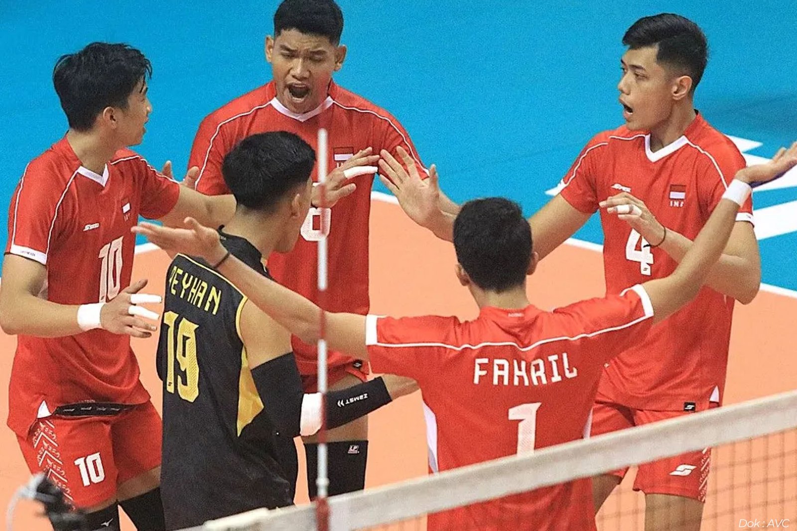 Kejuaraan Bola Voli Dunia U 21 Indonesia Tampil Heroik