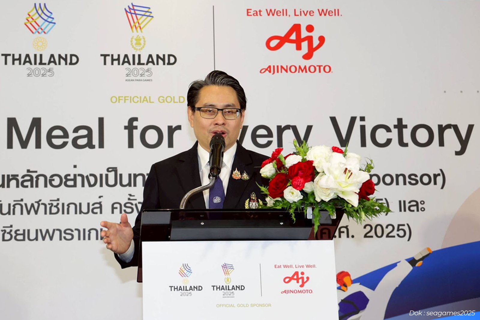 SAT Announces Ajinomoto as Official Gold Sponsor of the 33rd SEA Games and 13th ASEAN Para Games - IMSPORT.TV
