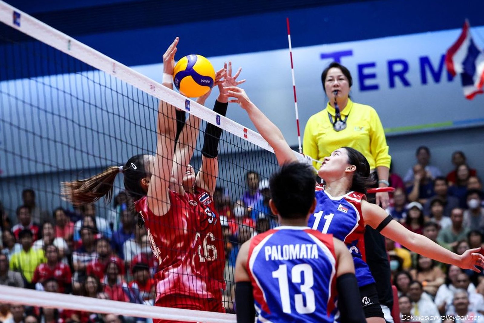 Tim Voli Putri Thailand Juara SEA V League - iMSPORT.TV
