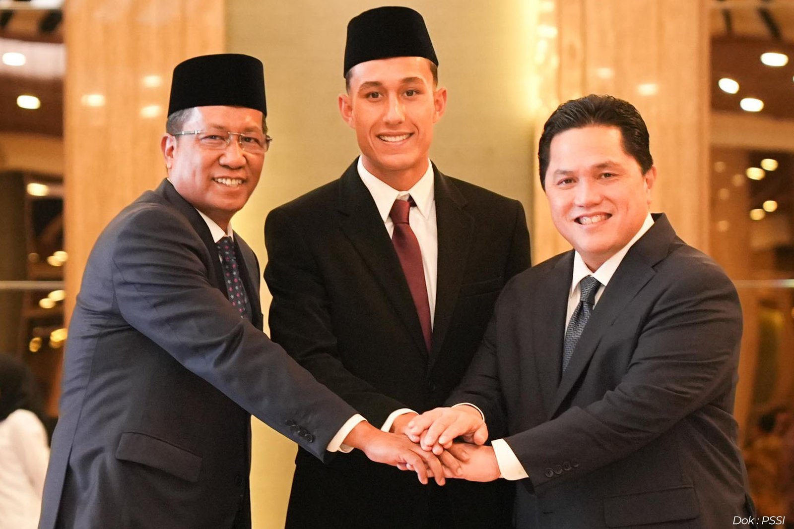Erick Thohir Miliano Jonathans Resmi WNI Langkah Menuju Piala Dunia