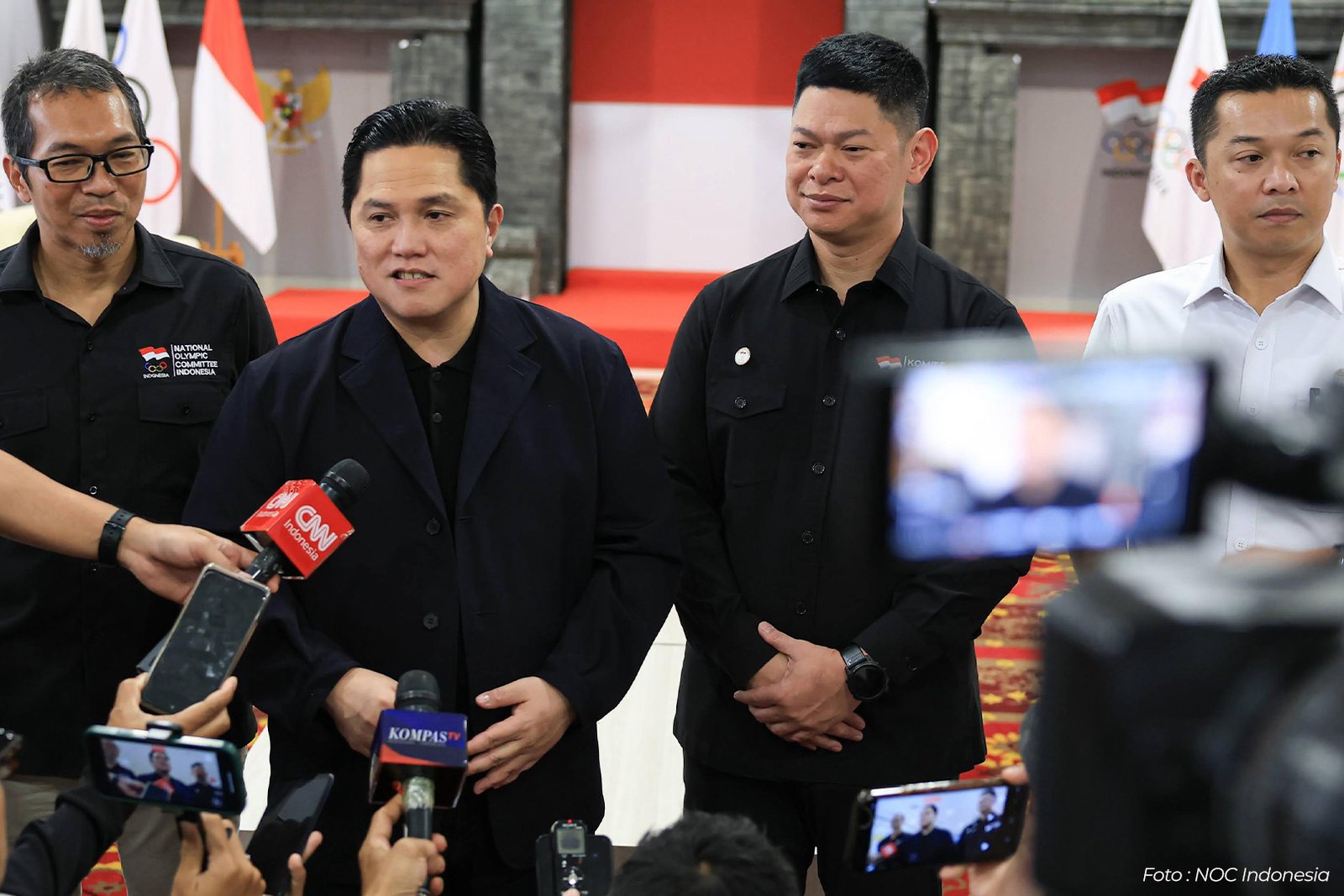 Erick Thohir Reviews the Indonesian Contingent's Readiness for the 2025 SEA Games in Thailand - IMSPORT.TV