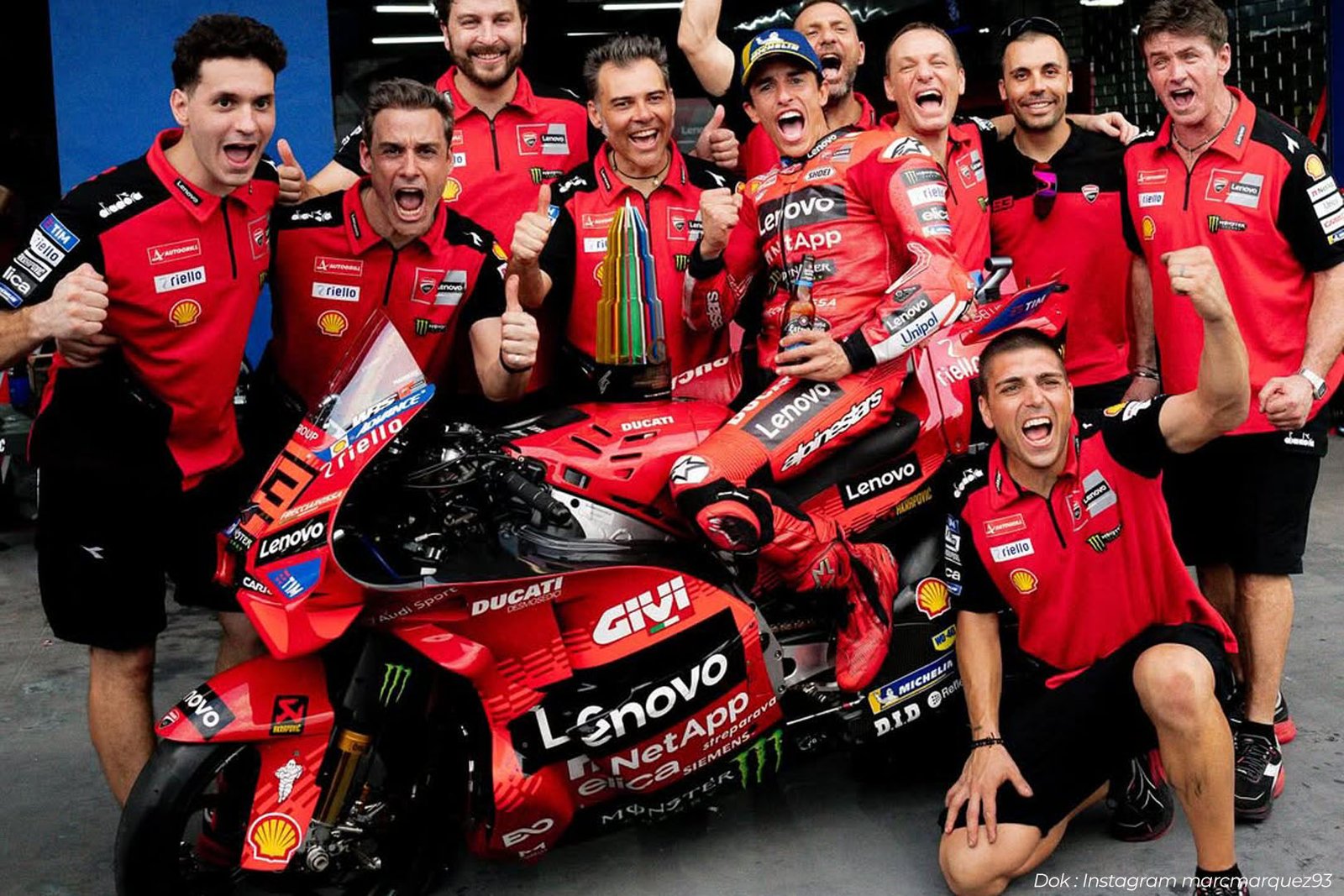 Fakta! Ducati Semakin Tak Terbendung di MotoGP 2025