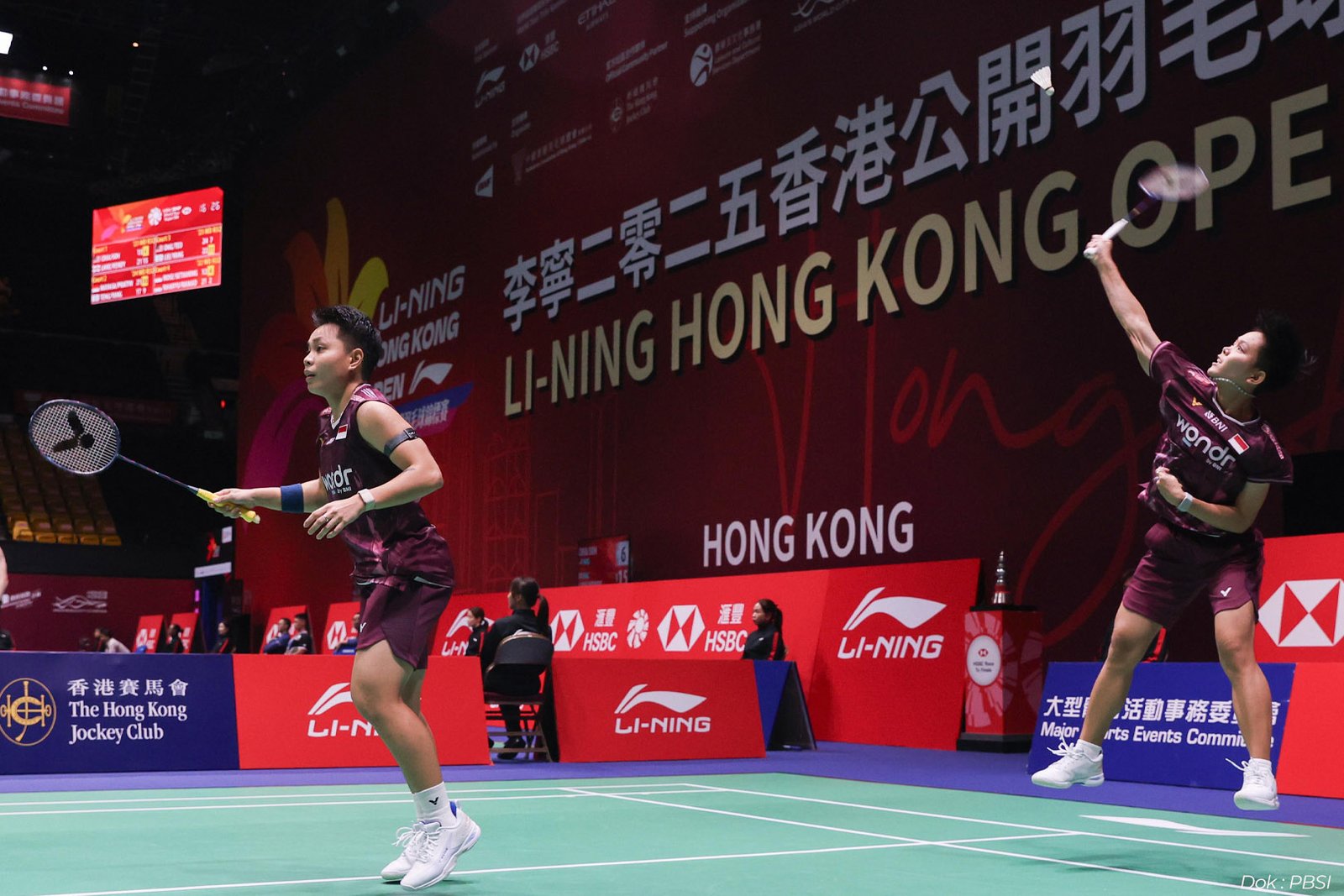 Hong Kong Open 2025 Wakil Indonesia Perang Saudara