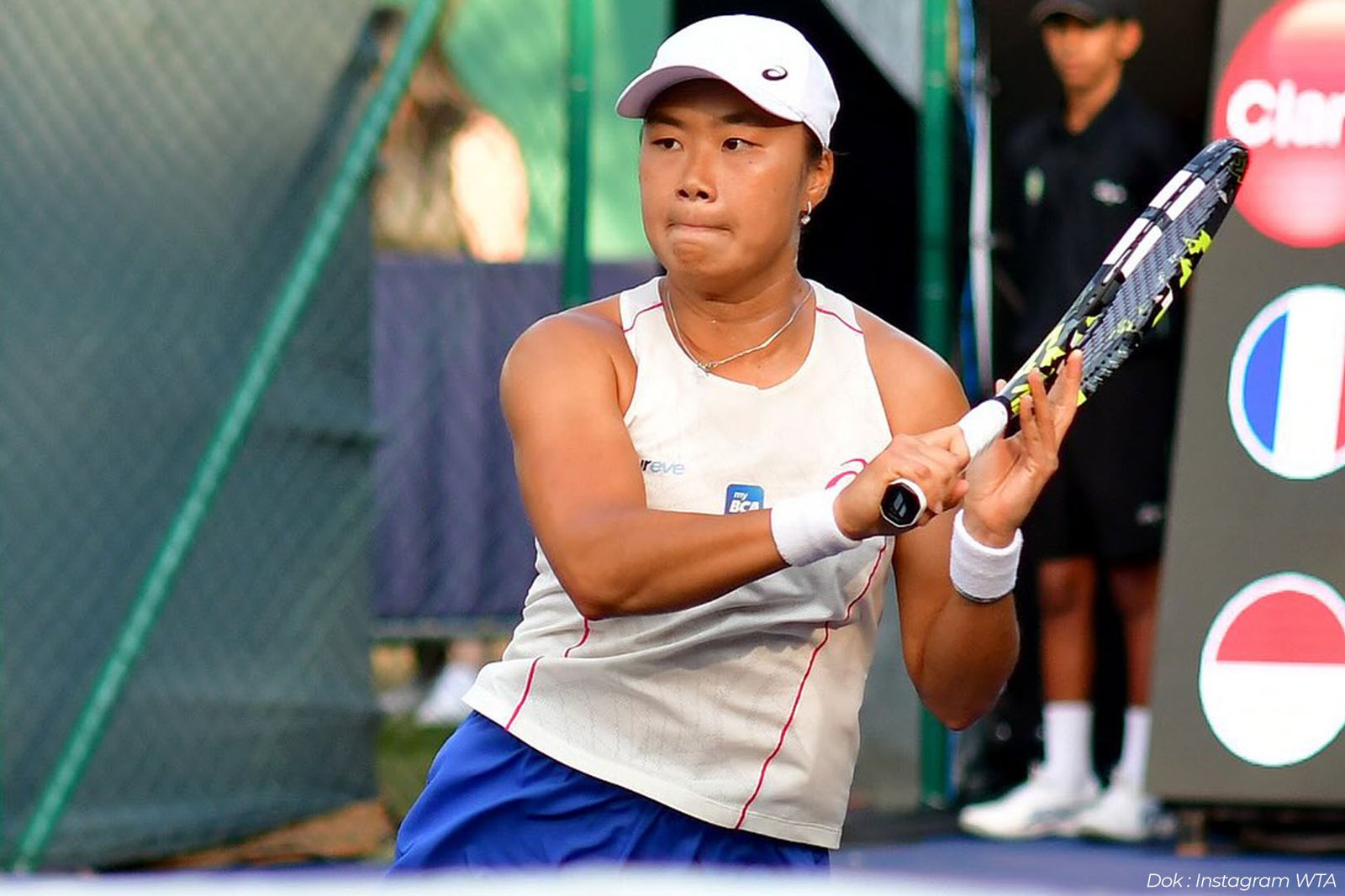 Janice Tjen Tumbangkan Unggulan Prancis di WTA Sao Paulo
