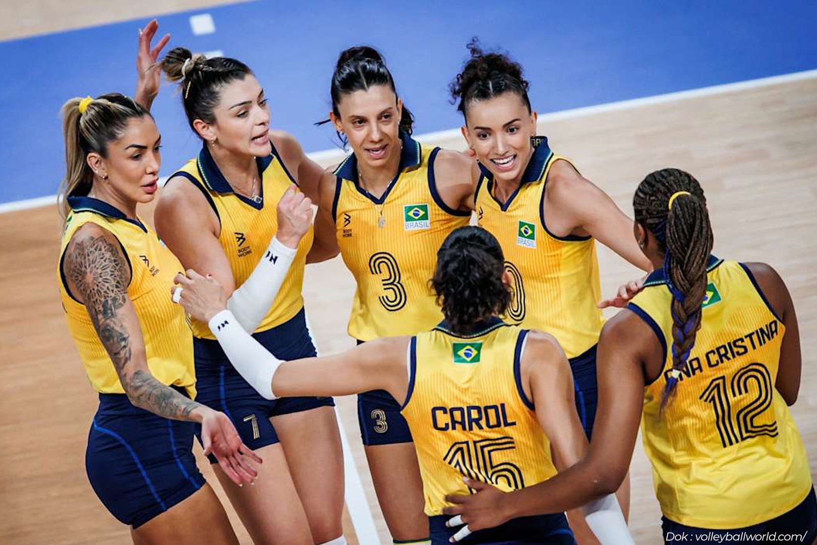 Kejuaraan Dunia Voli Putri 2025 Brasil dan Turki Melaju ke Semifinal