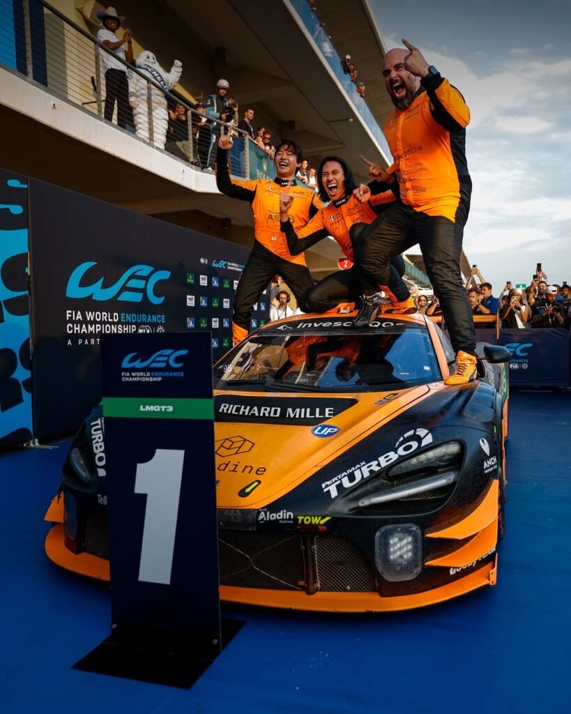 WEC 2025 Sean Gelael Menang di Balapan Lone Star Le Mans