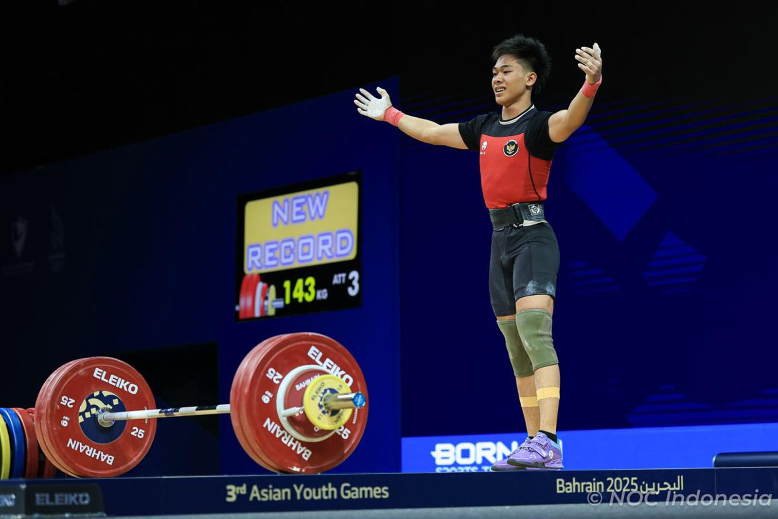 Angkat Besi Indonesia Persembahkan Emas Kedua di AYG 2025