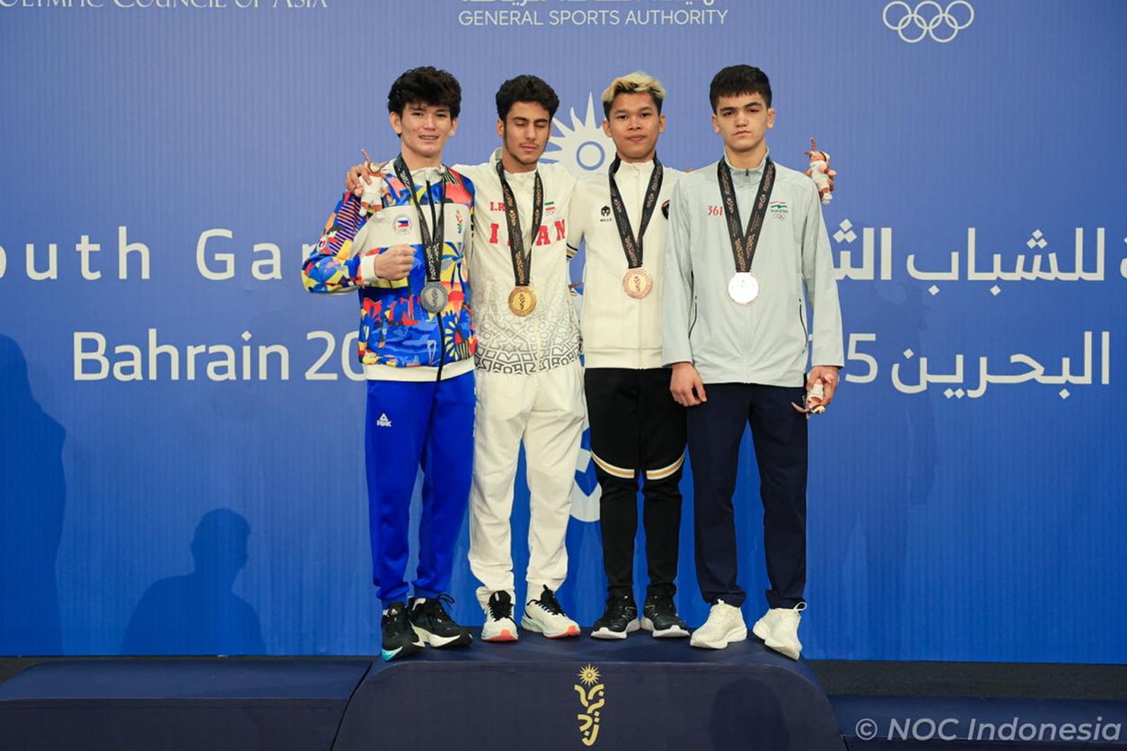 Asian Youth Games Bahrain 2025 MMA Indonesia Sumbang Empat Medali