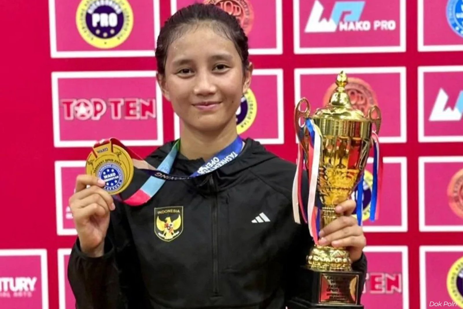 Bripda Aprilia Juara Dunia Kickboxing 2025 di Uzbekistan! - IMSPORT.TV