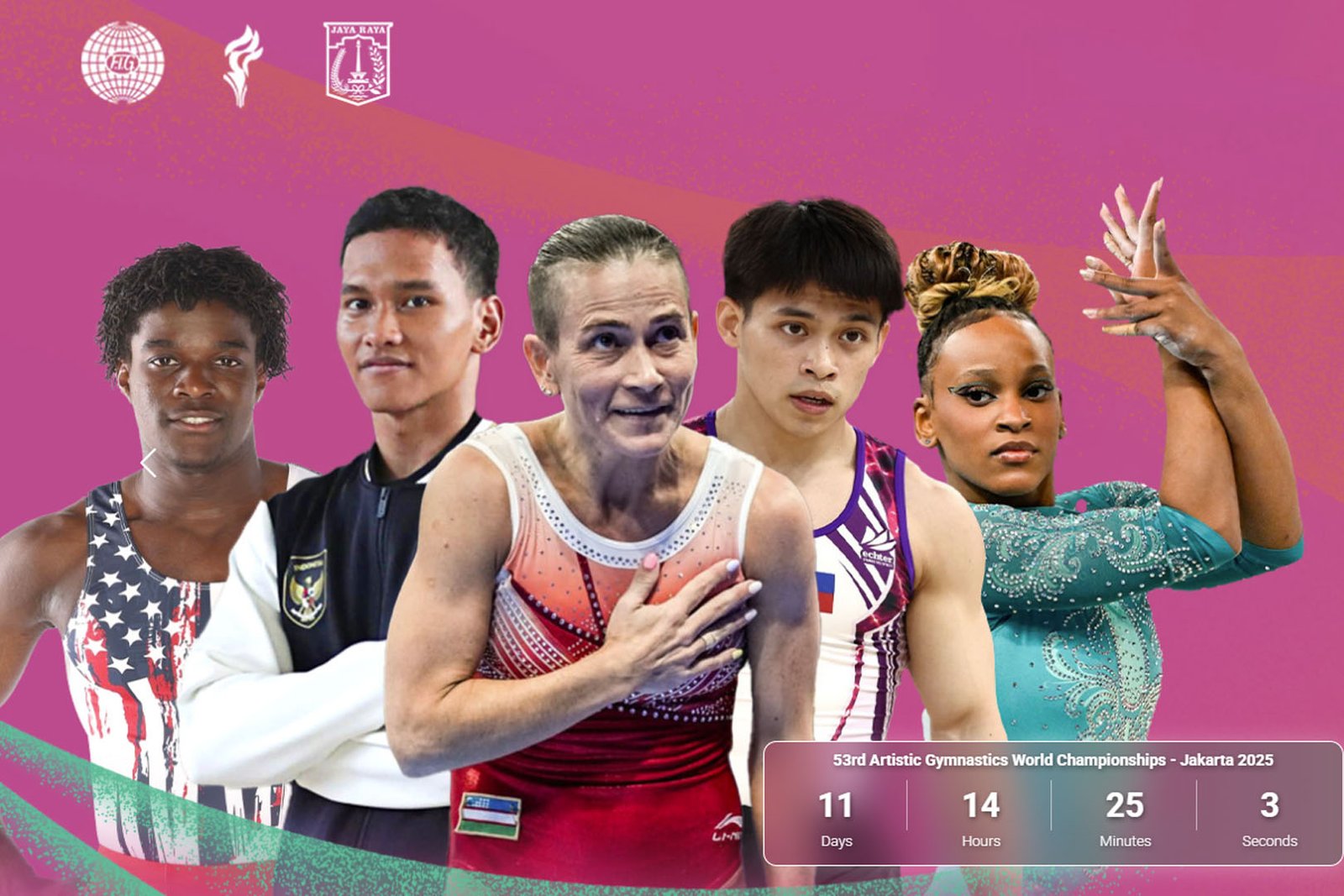 Comes to Jakarta! Here’s the Schedule for the 2025 Artistic Gymnastics World Championships