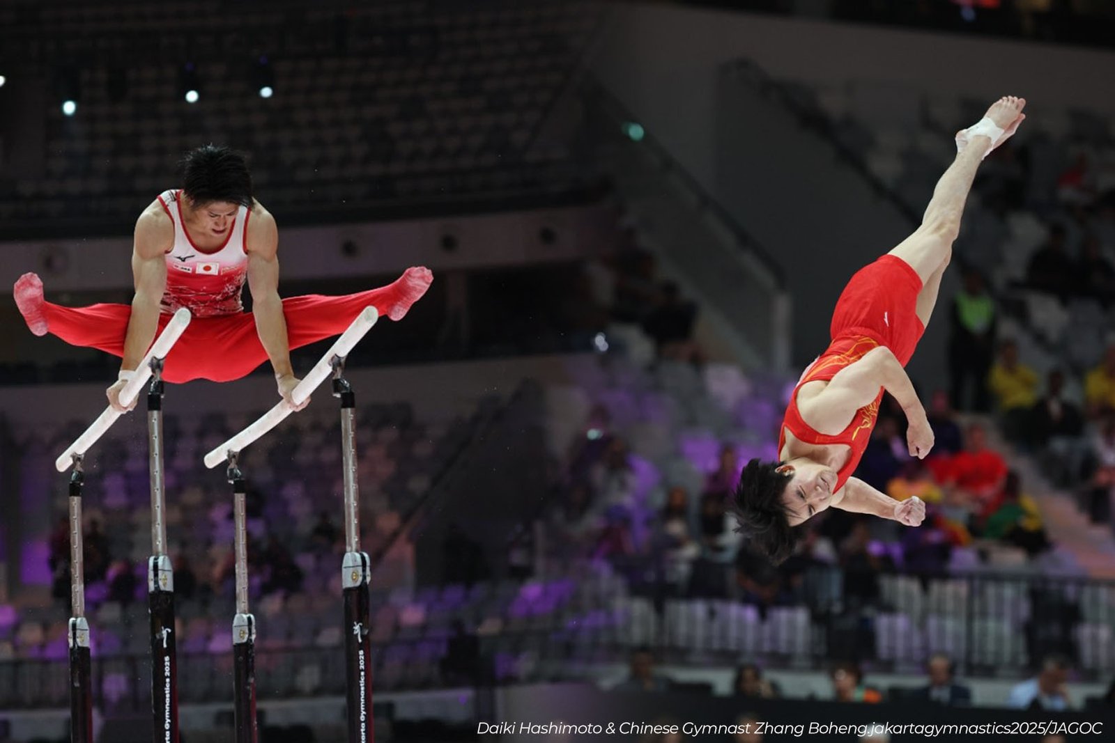 Déjà Vu in Jakarta Gymnastics Hashimoto and Zhang Renew Rivalry in Men’s All-Around Final