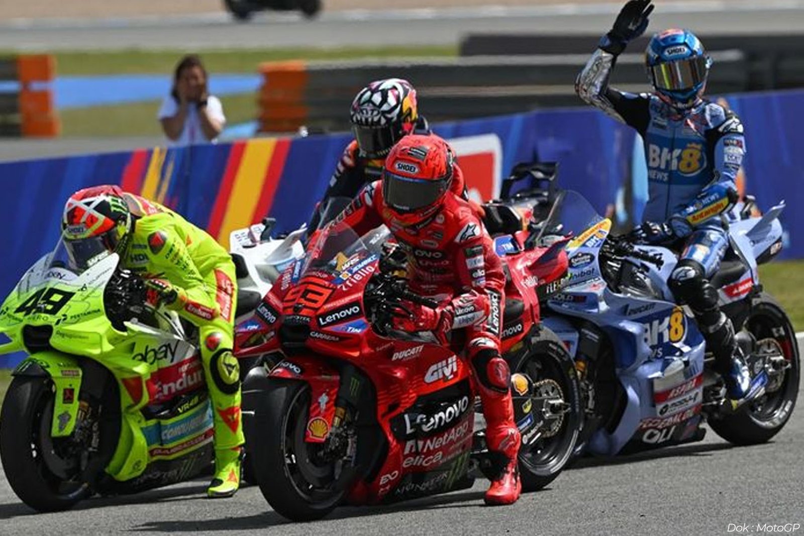 MotoGP Dominasi Ducati Diprediksi Perlahan Terkikis