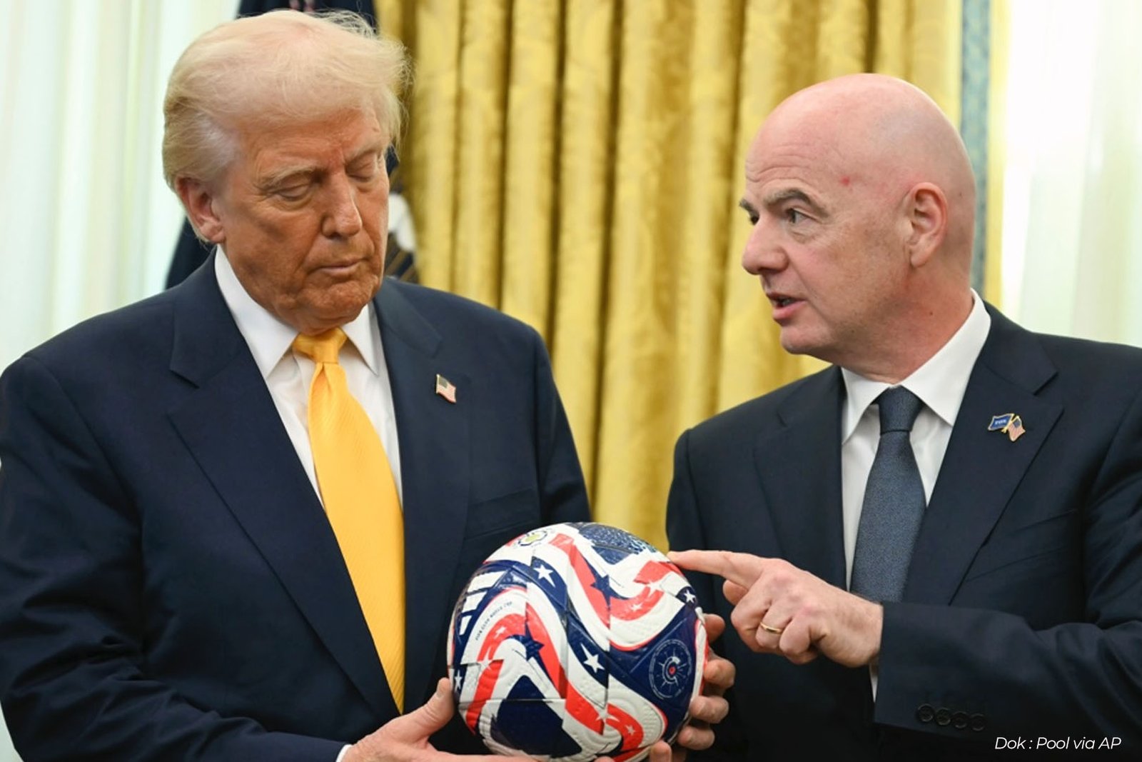 Dua Negara Terlarang Versi Donald Trump Melenggang ke Piala Dunia 2026